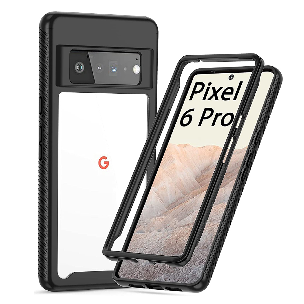 Google Pixel 6 Pro Defense360 Pro + Screen Protector черен